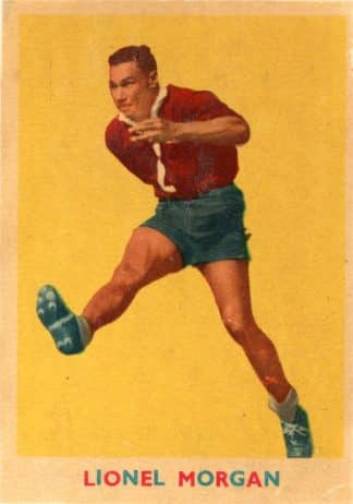 1963 Scanlens Rugby League Card - 12 Lionel Morgan South Queensland
