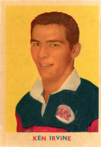1963 Scanlens Rugby League Card - 13 Ken Irvine Norths Sydney Bears