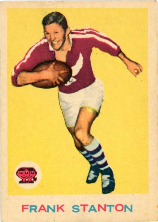 1964 Scanlens Rugby League Card - 04 Frank Stanton Manly Sea Eagles