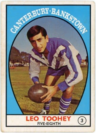 1968 Series 1 Common Card - Base 03 Leo Toohey Canterbury Berries