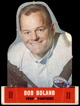 1969 Stand-Up Plaks - Card 03 Bob Boland Penrith Panthers