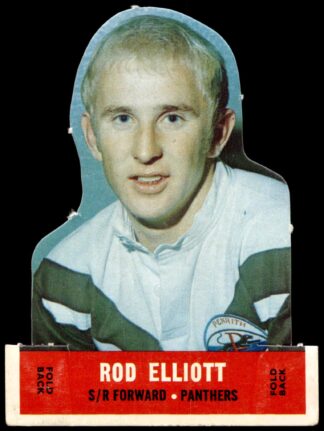 1969 Stand-Up Plaks - Card 05 Rod Elliott Penrith Panthers