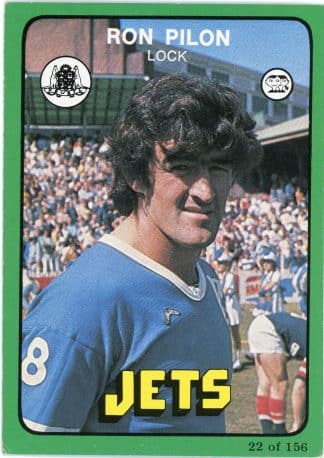 1978 Scanlens Common Card - Base 022 Ron Pilon Newtown Jets
