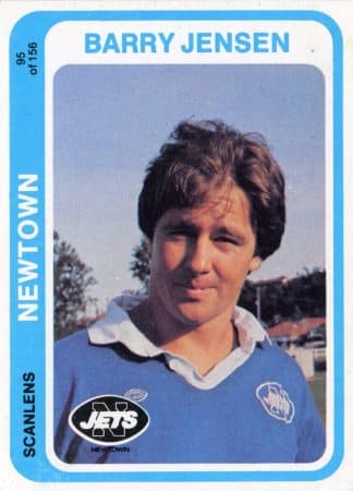 1979 Scanlens Common Card - Base 095 Barry Jensen Newtown Jets