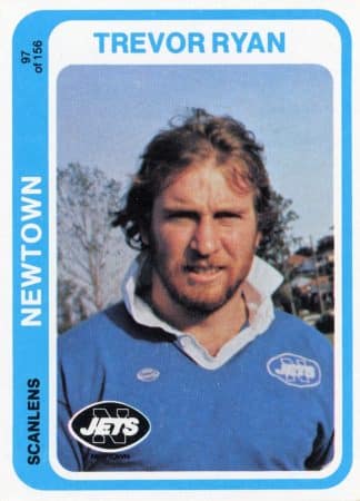 1979 Scanlens Common Card - Base 097 Trevor Ryan Newtown Jets