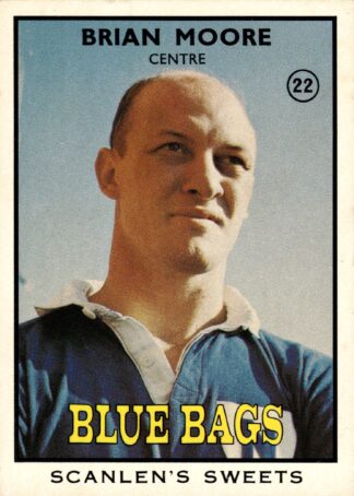 1968 Series 2 Common Card - Base 22 Brian Moore Newton Blues