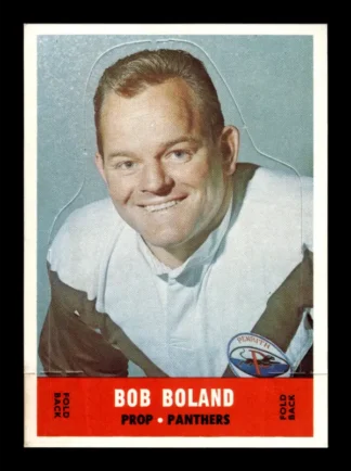 1969 Stand-Up Plaks - Card 03 Bob Boland Penrith Panthers