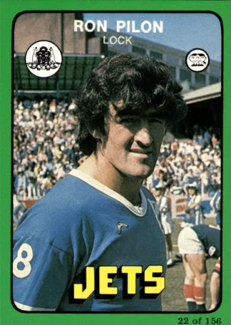 1978 Scanlens Common Card - Base 022 Ron Pilon Newtown Jets