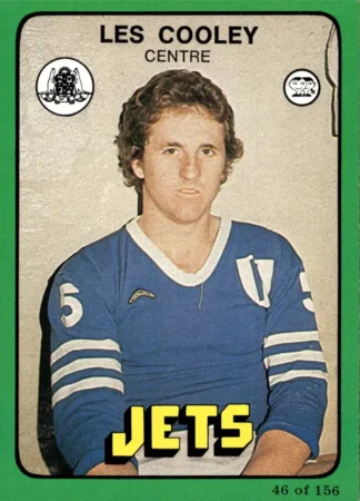 1978 Scanlens Common Card - Base 046 Les Cooley Newtown Jets