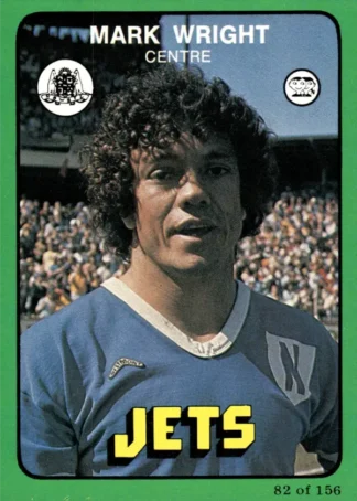 1978 Scanlens Common Card - Base 082 Mark Wright Newtown Jets