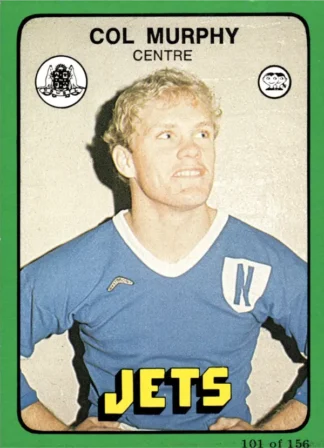 1978 Scanlens Common Card - Base 101 Col Murphy Newtown Jets