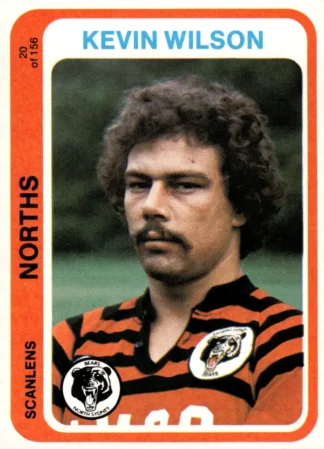 1979 Scanlens Common Card - Base 020 Kevin Wilson North Sydney Bears