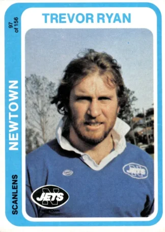 1979 Scanlens Common Card - Base 097 Trevor Ryan Newtown Jets