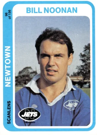 1979 Scanlens Common Card - Base 098 Bill Noonan Newtown Jets