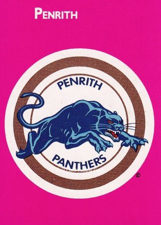 1988 Scanlens Common Card - Base 097 Logo Penrith Panthers