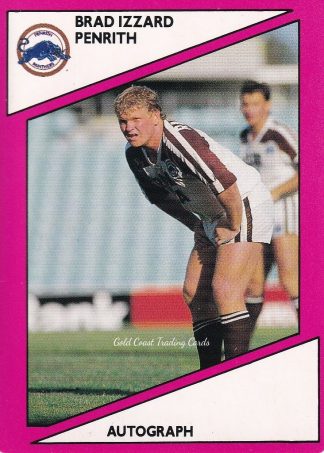 1988 Scanlens Common Card - Base 098 Brad Izzard Penrith Panthers
