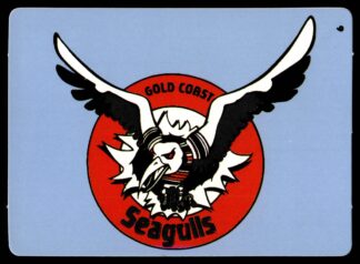 1988 Dandy Crazy League Sticker - Sticker 09 Gold Coast Team Crest