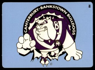 1988 Dandy Crazy League Sticker - Sticker 15 Canterbury Team Crest
