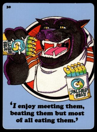 1988 Dandy Crazy League Sticker - Sticker 30 Penrith Local Derby
