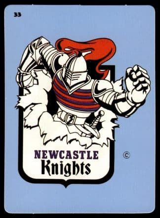 1988 Dandy Crazy League Sticker - Sticker 33 Newcastle Team Crest