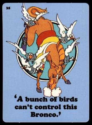 1988 Dandy Crazy League Sticker - Sticker 35 Brisbane Local Derby
