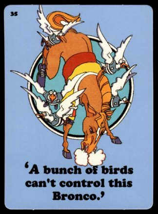 1988 Dandy Crazy League Sticker - Sticker 35 Brisbane Local Derby