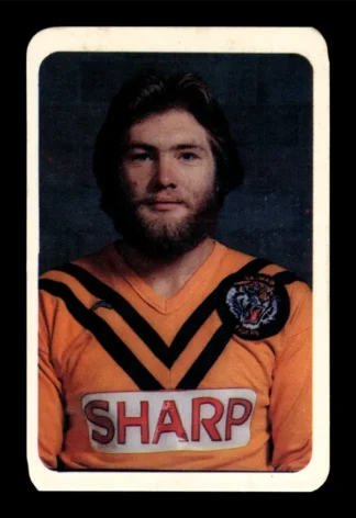 1981 Ardmona NSW Rugby League Club Cards - 11 Kerry Hemsley Balmain Tigers