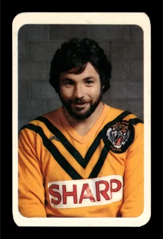 1981 Ardmona NSW Rugby League Club Cards - 12 Bill Hilliard Balmain Tigers