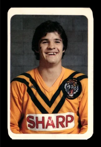 1981 Ardmona NSW Rugby League Club Cards - 21 Wayne Miranda Balmain Tigers