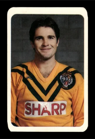 1981 Ardmona NSW Rugby League Club Cards - 33 Wayne Wigham Balmain Tigers
