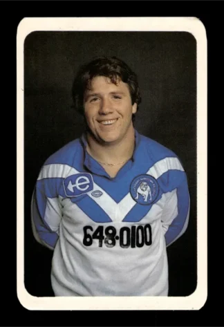 1981 Ardmona NSW Rugby League Club Cards - 07 Greg Cook Canterbury Bulldogs