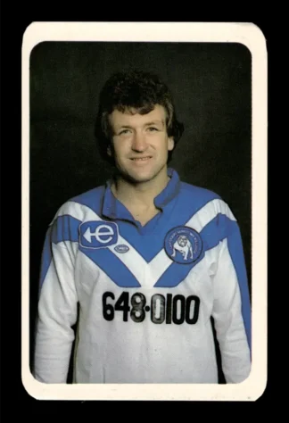 1981 Ardmona NSW Rugby League Club Cards - 09 Stan Cutler Canterbury Bulldogs