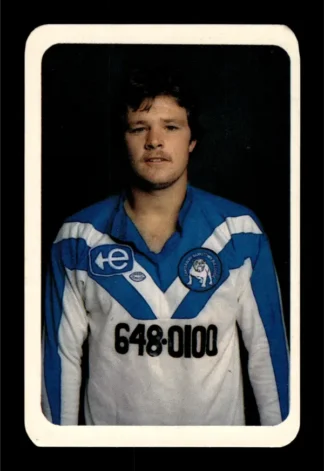 1981 Ardmona NSW Rugby League Club Cards - 11 Ray Downie Canterbury Bulldogs