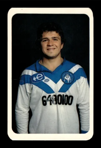 1981 Ardmona NSW Rugby League Club Cards - 12 George Fahd Canterbury Bulldogs