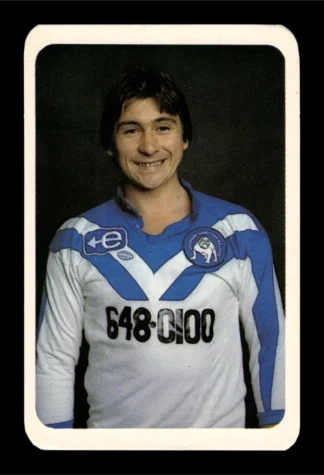 1981 Ardmona NSW Rugby League Club Cards - 13 Graham Faux Canterbury Bulldogs