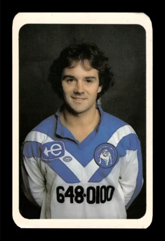 1981 Ardmona NSW Rugby League Club Cards - 16 Steve Gearin Canterbury Bulldogs