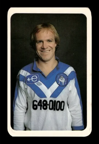 1981 Ardmona NSW Rugby League Club Cards - 19 Garry Hughes Canterbury Bulldogs