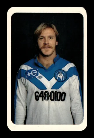 1981 Ardmona NSW Rugby League Club Cards - 24 Peter Mather Canterbury Bulldogs