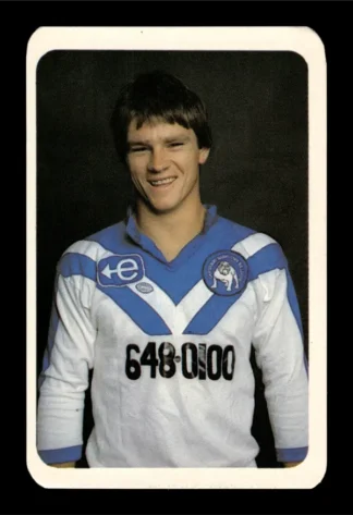 1981 Ardmona NSW Rugby League Club Cards - 27 Chris Mortimer Canterbury Bulldogs