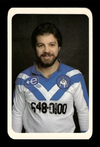 1981 Ardmona NSW Rugby League Club Cards - 30 George Peponis Canterbury Bulldogs