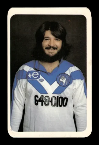 1981 Ardmona NSW Rugby League Club Cards - 32 Geoff Robinson Canterbury Bulldogs