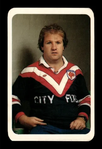 1981 Ardmona NSW Rugby League Club Cards - 05 Royce Ayliffe Eastern Suburbs Roosters
