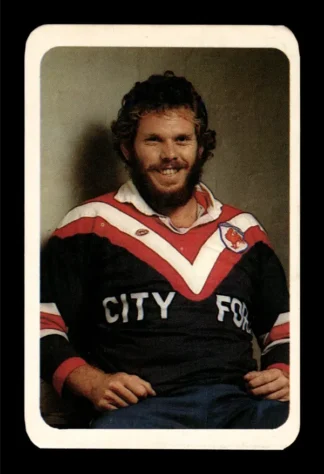 1981 Ardmona NSW Rugby League Club Cards - 10 Noel Cleal Eastern Suburbs Roosters