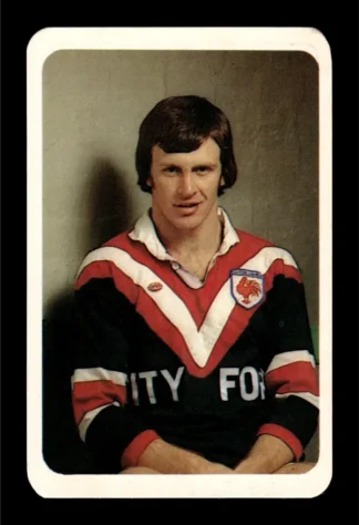 1981 Ardmona NSW Rugby League Club Cards - 15 Bernie Gurr Eastern Suburbs Roosters