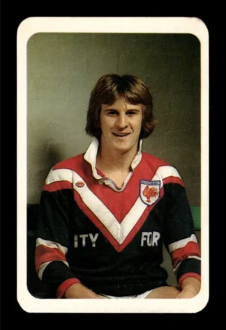 1981 Ardmona NSW Rugby League Club Cards - 16 Marty Gurr Eastern Suburbs Roosters