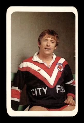 1981 Ardmona NSW Rugby League Club Cards - 25 Jeff Masterman Eastern Suburbs Roosters