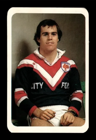 1981 Ardmona NSW Rugby League Club Cards - 27 Steve McFarlane Eastern Suburbs Roosters