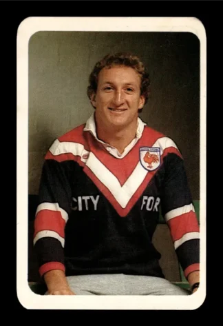 1981 Ardmona NSW Rugby League Club Cards - 30 John Tobin Eastern Suburbs Roosters