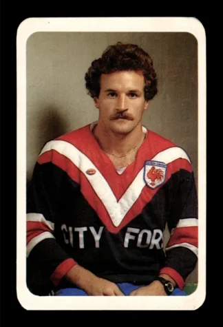 1981 Ardmona NSW Rugby League Club Cards - 31 Gary Warnecke Eastern Suburbs Roosters