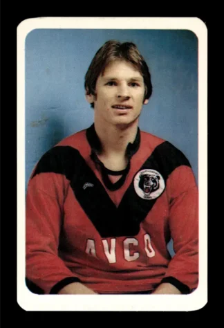 1981 Ardmona NSW Rugby League Club Cards - 03 John Adam North Sydney Bears